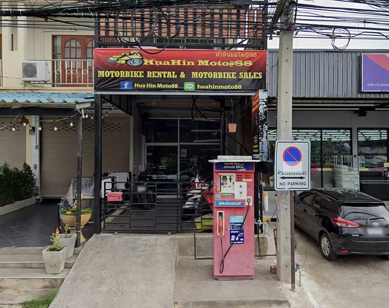 Hua Hin Moto88 – best motorbike rental in Hua Hin, Thailand